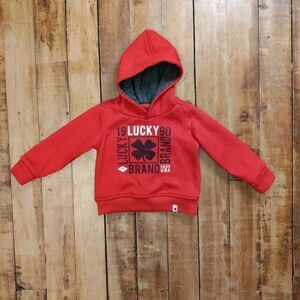 Lucky Brand sweatshirt 12 months hoodie red sweatshirt winter unisex spring